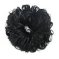 thumbnail image 2 of SEGO Messy Bun Human Fake Bun Hair Scrunchie Curly Touseld Updo DIY Ponytail Hairpiece Wavy Donut Chignons for Women, 2 of 8