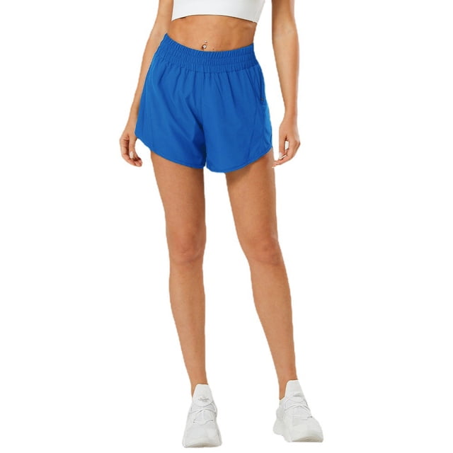 Pantalones cortos de fitness sueltos, transpirables y de secado rápido Pantalones de yoga para mujer Falda corta casual