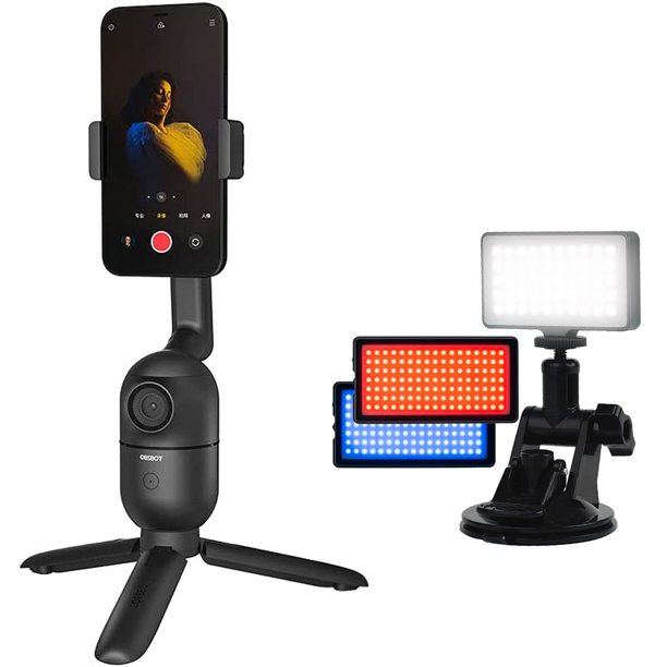 OBSBOT OSB2007C Me AIPowered AutoTracking Camera Phone Mount Bundle