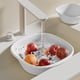 thumbnail image 4 of Lavabo grande de plástico | Lavadero doméstico, plástico grueso, para lavar pies, verduras, moderno y sencillo, para dormitorios, estudiantes,, 4 of 8