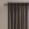 thumbnail image 3 of Madison Park Andora Curtain Panel in Chocolate, 50"x84", 3 of 5