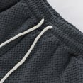 thumbnail image 6 of Men Half Zip Pullover Sweatshirt and Jogger Pants Set with Patchwork Design Casual Long Sleeve Tracksuit Outfit, 6 of 7