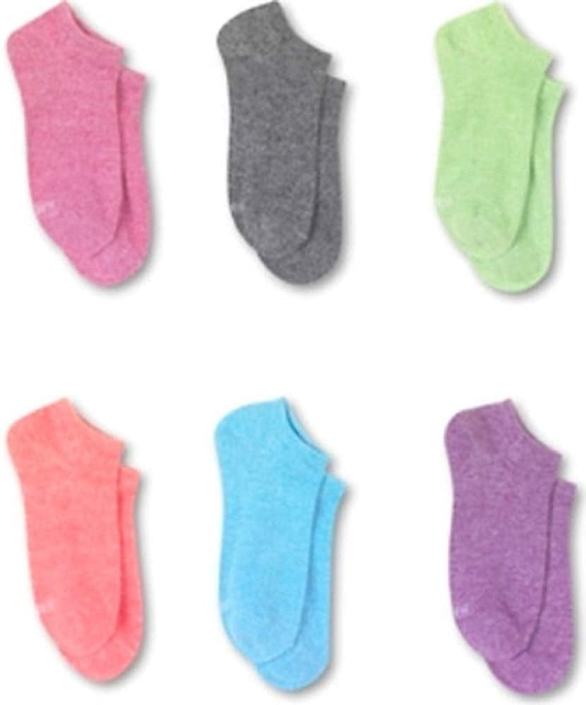 Hanes Women's No Show Socks, 6Pack Premium Cool & Comfortable 59