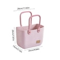 thumbnail image 3 of Cosmetic Storage Bag, Portable Toiletries Organizer, Plastic Wash Basin for Picnics, 1-Pack, 3 of 6