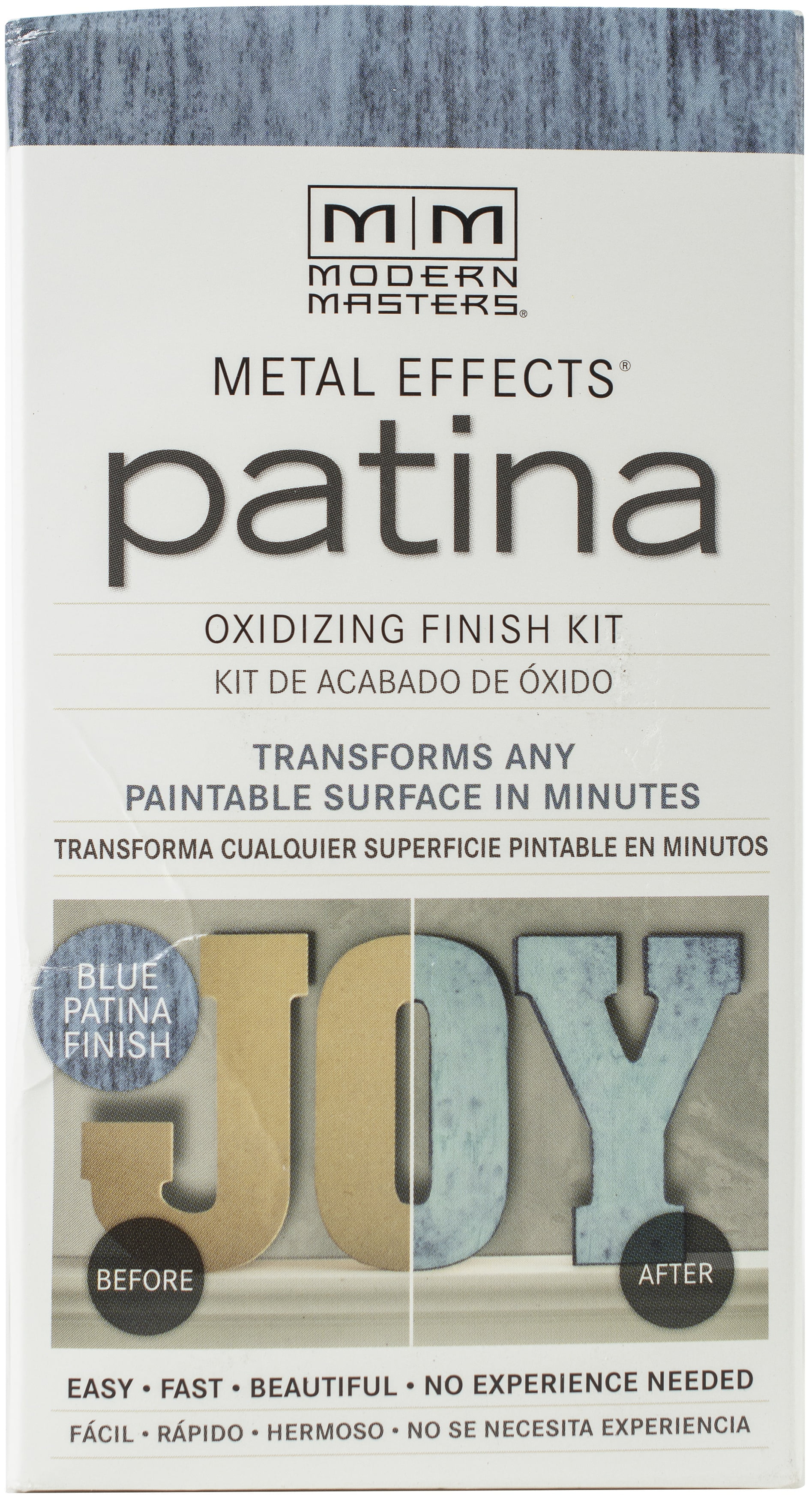 Modern Masters Metal Effects Oxidizing Finish Kit-Blue Patina