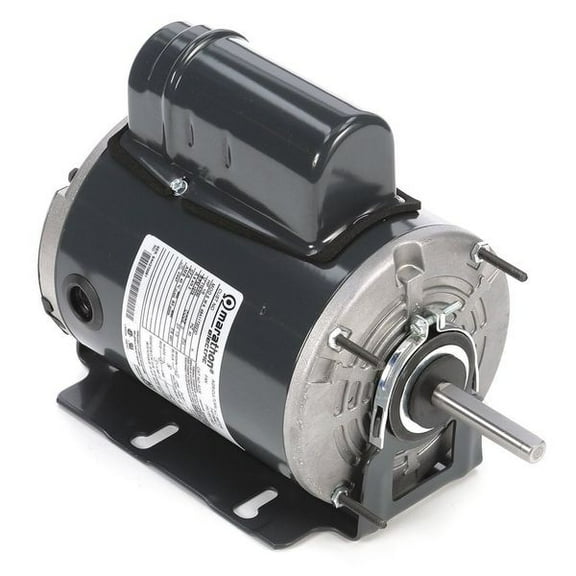Leeson Motor,PSC,1/2 HP,1075 RPM,115/230 V 048A11T2023