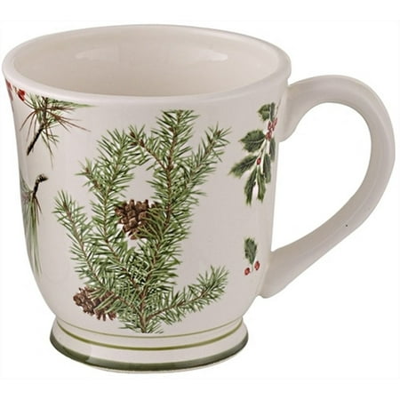 

Tii Collections-Holly Leaf Mug