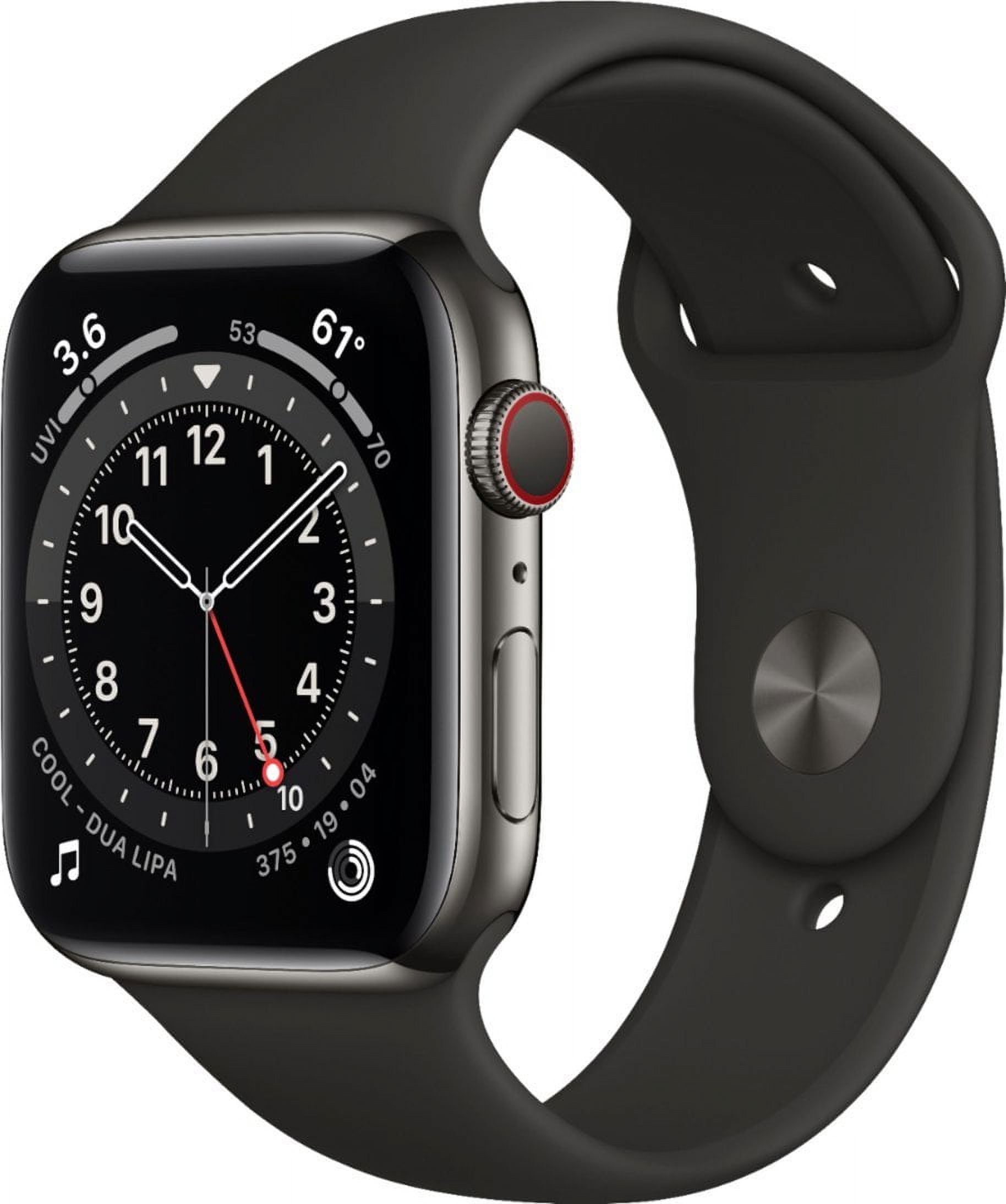 Apple Watch Series 4 GPS + LTE, 44MM Space Gray Aluminum Case