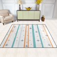 thumbnail image 2 of Yayeee Area Rugs for Living Room 6.7'x4.8' Non Slip Washable Bedroom Floor Carpet, Cute Nautical Pattern, 2 of 6