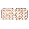 thumbnail image 7 of Goofa Squirrel And Maple Leaf Pattern 2 Piece Car Windshield Sun Shade Foldable | Front Windshield Shade for Sun, Heat and UV Rays | Sunshade for Car Front Window-, 7 of 7