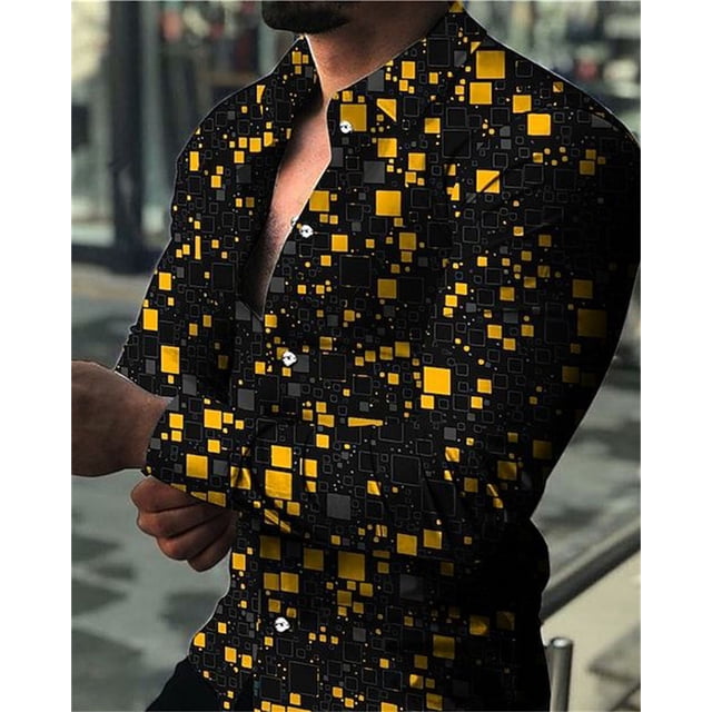 Camisa de vestir para hombre, color sólido, clásica, con solapa, para oficina, negocios, profesional, uso diario, manga larga, corte entallado, de algodón, moda informal