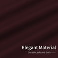 thumbnail image 6 of Easy-Going Thermal Insulated Blackout Curtains for Bedroom, Set of 2 Panels, Wine, 42 x 63 inch, 6 of 7