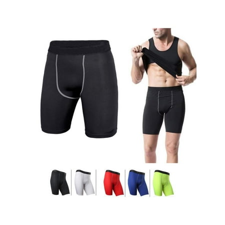 Mens Sports Compression Shorts Base compressionshort Layer Tights Shorts Pants Athletic Running Gym Yoga Sport