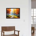 thumbnail image 4 of Nawypu Autumn Maple Leaf Wall Art Maple Trees Forest Canvas Prints Colorful Fall Natural Landscape Picture Bedroom Office Decor Frame, 4 of 4