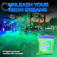 thumbnail image 5 of FoamDaddy UV Glow Powder Dye – Make Your Foam Glow – Compatible with Any Foam Machine – Add a Pop of Color & Neon Magic – Safe & Non-Toxic, Easy Preparation, Long Lasting & Great Glow Effect – 2oz, 5 of 7