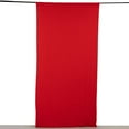 thumbnail image 5 of BalsaCircle 5x10 feet Red 4-Way Stretch Spandex Divider Backdrop Curtain Home Decorations, 5 of 6