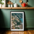 thumbnail image 6 of Hillside, Positano 02 - Positano Campania Italy Photography Coast Architecture Travel Poster Scenic Beach Ocean Landscape Black Framed Wall Art Print 8 x 10 inches, 6 of 9
