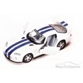 thumbnail image 2 of Dodge Viper GTS-R, White - Kinsmart 5039D - 1/36 scale Diecast Model Toy Car (Brand New, but NOT IN BOX), 2 of 2
