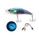thumbnail image 1 of Señuelos de pesca luminosos LED, señuelo de pesca duro verde recargable eléctrico con anzuelo triple para lubina, trucha, agua dulce y salada YUNYI BRAND Deportes, 1 of 7