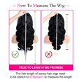 thumbnail image 3 of Pelucas con encaje en la parte delantera Coulifi Body Wave, 56 cm, cabello humano, 180% de densidad, 3 of 6
