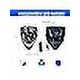 thumbnail image 5 of Máscara Venobat de Halloween con luz LED para adultos y niños: paquete de 2, máscara de neón con ojos brillantes oscuros y malvados con 3 modos de iluminación, cable eL, regalo ideal para hombres y m, 5 of 8