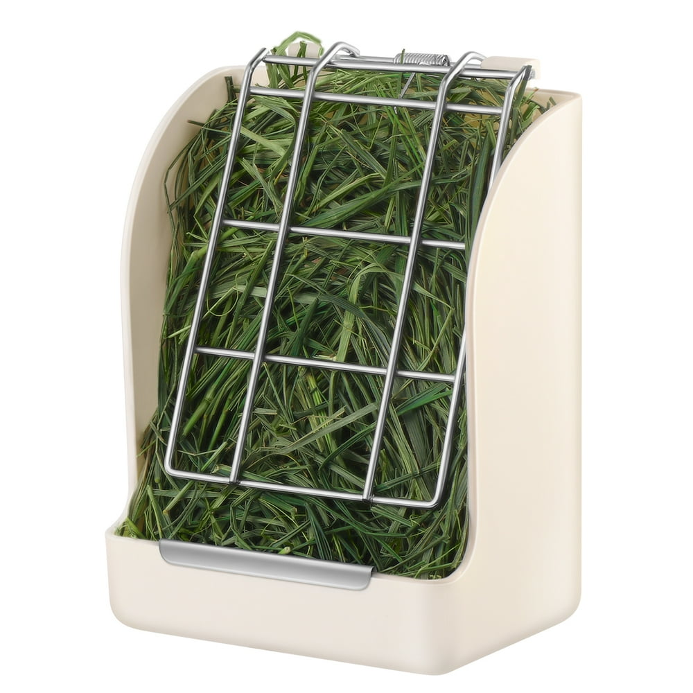 Hay Feeder Hay Rack Plastic Grass Dispenser for Rabbit Guinea Pig