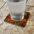 thumbnail image 2 of Give Thanks Thanksgiving Pumpkins Low Profile Novelty Cork Coaster Set, 2 of 4