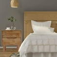 thumbnail image 2 of ChicHomey ​​Modern Nordic Rubber Wood Nightstand,2 Drawers Large Storage, Easy Install & Move,for Bedroom & Living Room, 2 of 10