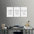 thumbnail image 4 of 3 Piece Hustle Grind Execute Wall Art Inspirational Wall Art Motivational Wall Art Office Wall Decor Positive Quotes Wall Decor Inspirational Canvas Wall Art for Office Decor (12''''Wx16''''Hx3PCS), 4 of 5