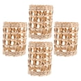 thumbnail image 6 of HOOWIFFY 4Pcs Portable Coffee Cup Sleeves for Design Enthusiasts Rustic Charm 3.73X2.95X2.95in, 6 of 8