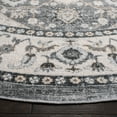 thumbnail image 3 of SAFAVIEH Isabella Patrick Oriental Area Rug, Grey/Cream, 4' x 4' Round, 3 of 7