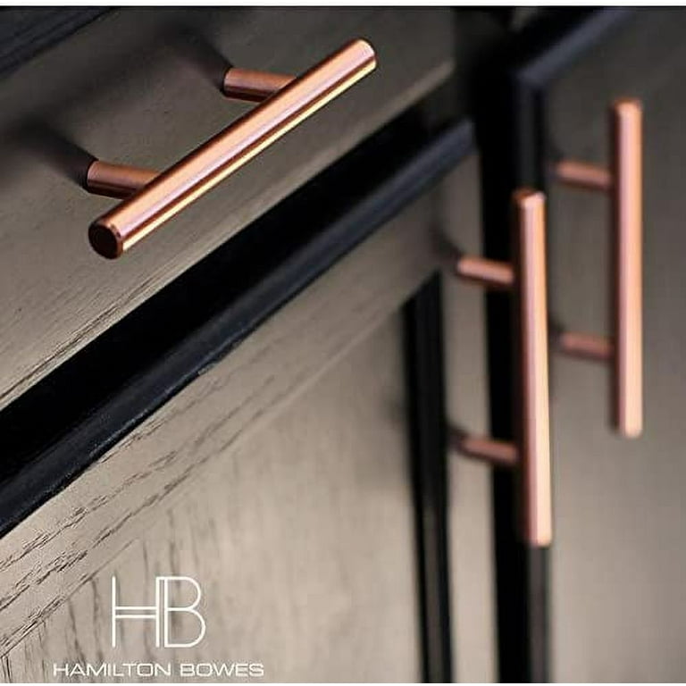 Copper shop cabinet handles