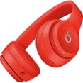 thumbnail image 6 of Restored Beats by Dre Beats Solo3 Wireless OnEar Headphones (Citrus Red) (Refurbished), 6 of 7