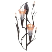 Gallery Of Light Dawn Lilies Candle Wall Sconce