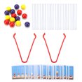 thumbnail image 1 of Clip Perles Jouet, Tri des Perles Jeu Concentration Formation Main-Œil Coordination Formation 3 Couleurs de Perles pour Maison Coloré Perles Jouet, 1 of 8