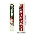 thumbnail image 4 of Cheapark Christmas Light-Up Couplet Door Curtain - Energy-Saving LED Lights Custom Decor for Home Entryway Holiday Christmas, 4 of 6