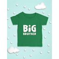thumbnail image 2 of Tstars Boys' Big Brother T-Shirt - Elder Sibling Gift - Pregnancy Announcement - 3T, Green, 2 of 7