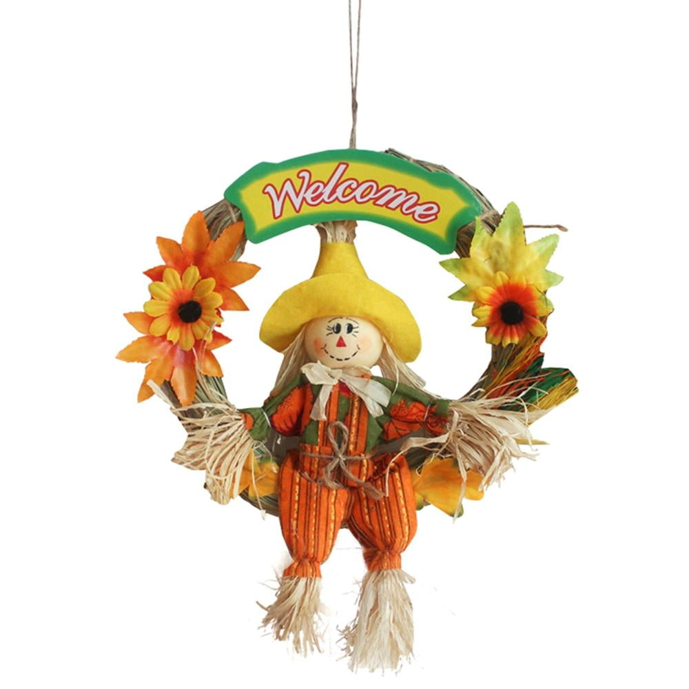 Halloween Scarecrow Fall Harvest Scarecrow Decor Halloween Thanksgiving