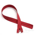 thumbnail image 4 of Set of 12 Tango Red Invisible Zippers, 12 Inch, Bias Bespoke Brand, 4 of 4
