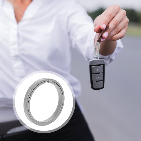 Raindrops Car Keychain Buckle Key Ring Hoop Purse Key Chain Buckle Round Key Chain Hoop