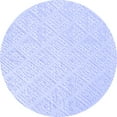 thumbnail image 1 of Ahgly Company Indoor Round Solid Blue Modern Area Rugs, 7' Round, 1 of 4