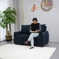 thumbnail image 3 of Modern Pine - Wood Sofa / Comfortable and Stylish in Living Room, 3 of 5