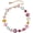 Colors Gold chain, variant on Dopamine Candy Bracelet for Women,Y2K Energy Beaded Hip-Hop Jewelry Accessory Bracelet