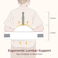 thumbnail image 4 of Almohada de lactancia Momcozy CozyPro con soporte ergonómico integral, 4 of 9