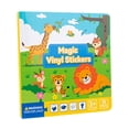 thumbnail image 3 of Libro de pegatinas para niños Libro educativo temprano, regalos para niños, herramienta de aprendizaje interactivo, libros de juguetes tranquilos para Escena animal, 3 of 8
