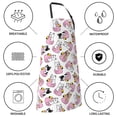 thumbnail image 5 of Kdxio French Bulldog Duck Apron with Pockets Adjustable Kitchen Aprons for Men Women Waterproof Aprons for Cooking,Drawing,Crafting, Baking Household Cleaning, 5 of 8