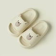 thumbnail image 2 of Godom Toddler Slippers Cute Soft Anti-slip House Kids Girl Slipper for Indoor Outdoor Kid Cloud Slides, 2 of 4