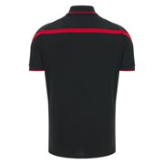 Men's Macron Black Wrexham Travel Polo