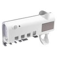 thumbnail image 1 of Decodeary Toothbrush Holder Electric Tooth Brush Stand Wall Mounted Dispenser Accessory White, 1 of 6