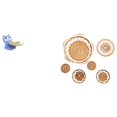 thumbnail image 1 of Bandeja Moderna De Resina Con Forma De Gato Y Tejido De Ratán Para Colgar En La Pared, Ideal Para Mesa De Comedor, Armario, Estante, Dormitorio, Pasillo, Porche, Cafetería, Salón De Té., 1 of 8